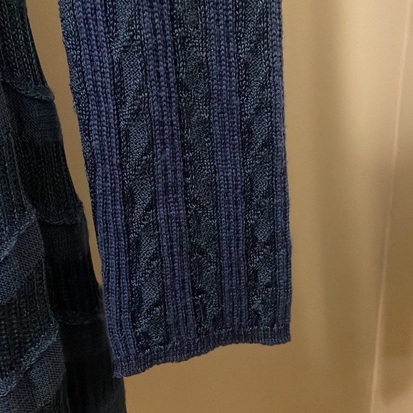 Missoni Collection royal blue knit dress with matching slip NWT (flaw) - Picture 4 of 9